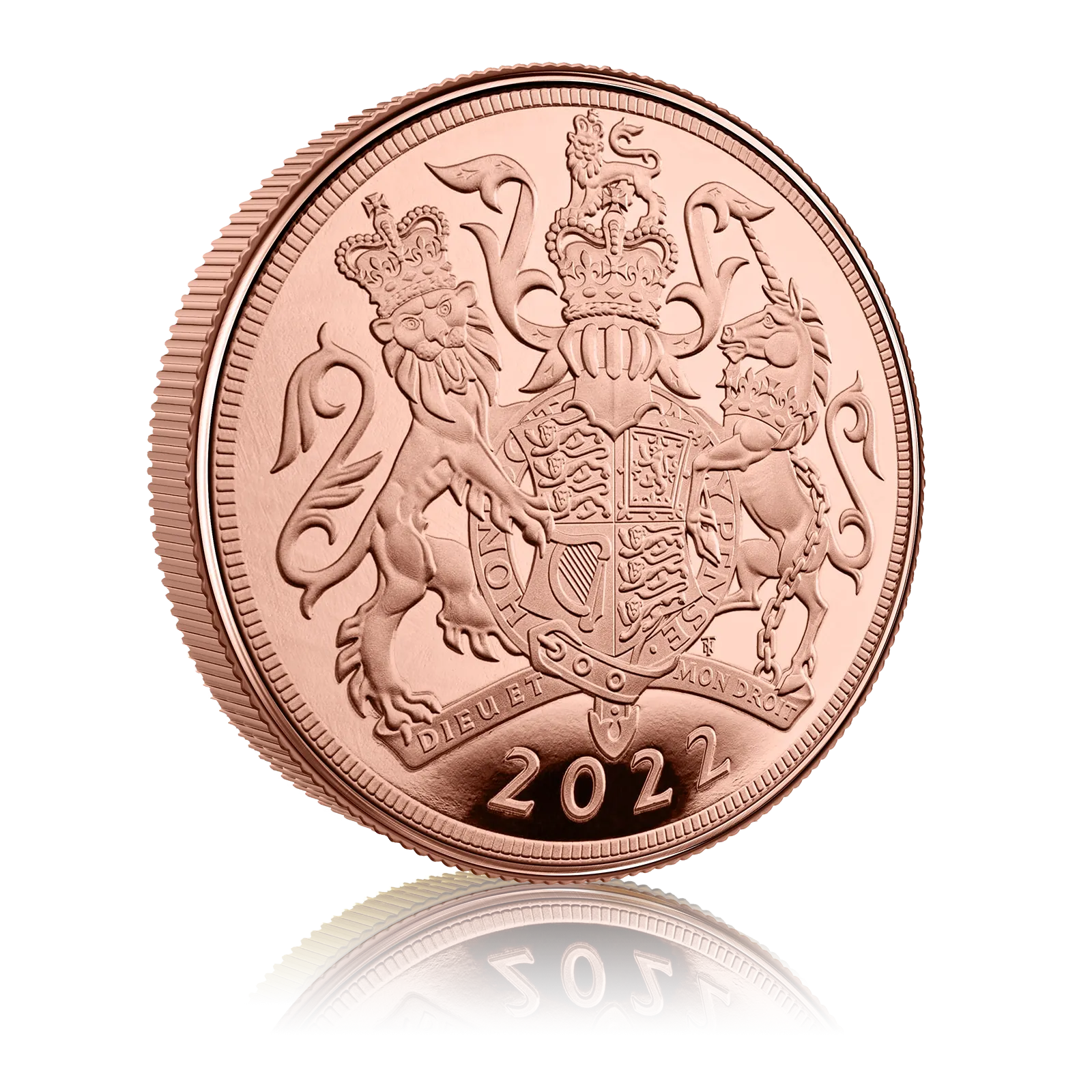 Half Gold Sovereign Queen Elizabeth ll Platinum Jubilee (2022) 4